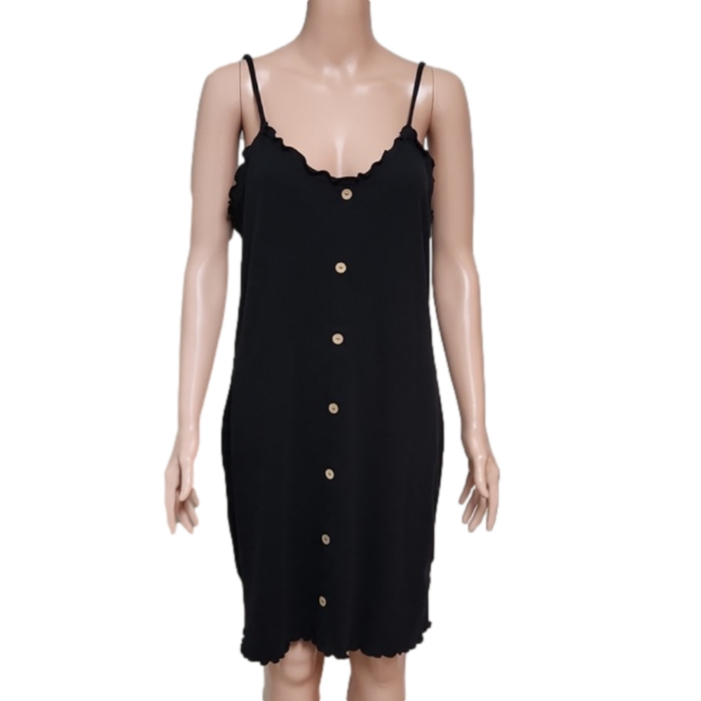 No boundaries black dress (Code-P131)